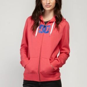 DC hoodie - Pink and Blue star - Size Small woman